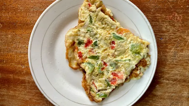 Ilustrasi telur dadar. (dok. unsplash @don_rex)