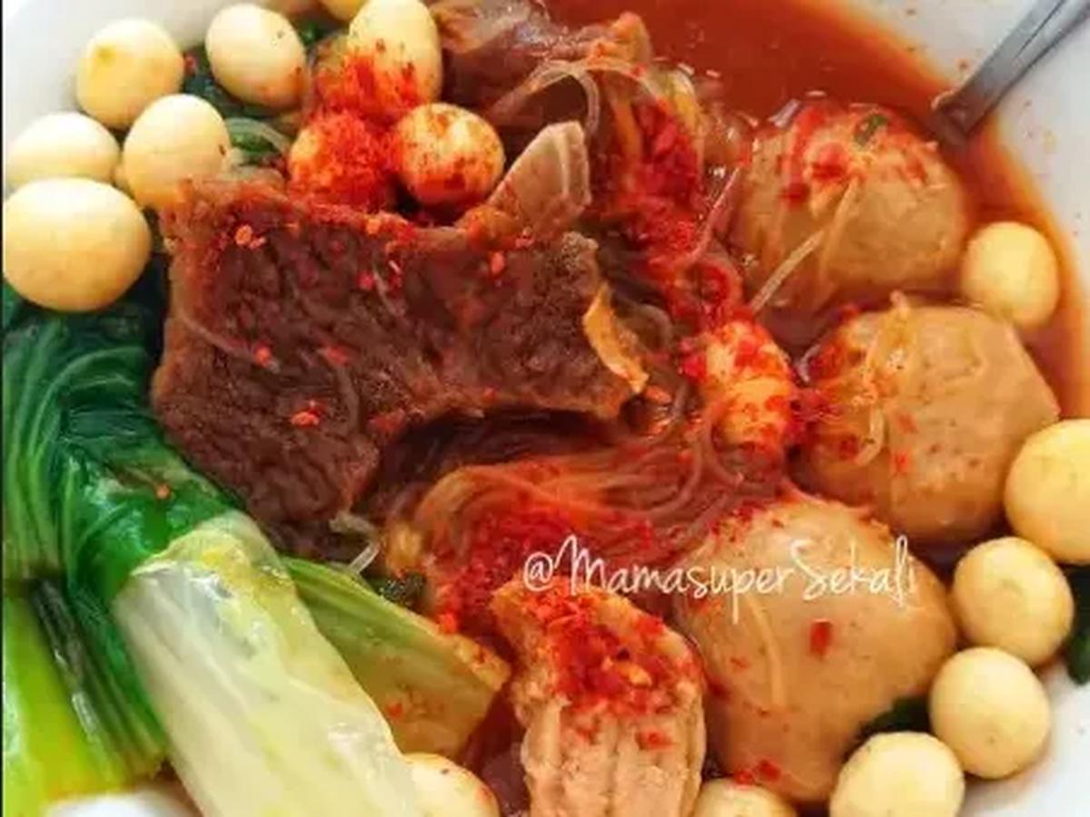 7. Resep Bumbu Kuah Bakso Asam Manis Pedas