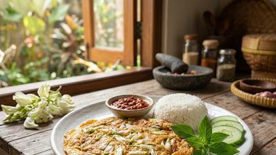 Cara Membuat Dadar Telur Bunga Turi yang Gurih, Tidak Pahit, dan Kaya Nutrisi
