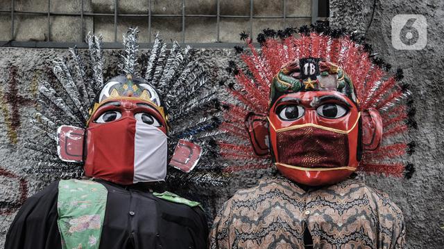 FOTO: Seniman Ondel-Ondel Ibu Kota Terdampak Pandemi COVID-19