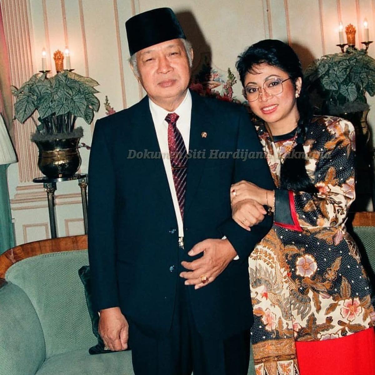 Ungkapan Permintaan Maaf Jadi Sorotan, Intip Potret Kebersamaan Tutut Soeharto dan Sang Ayah