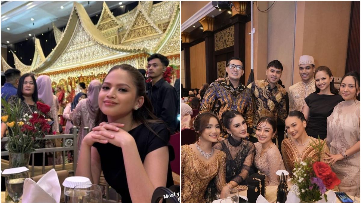 6 Potret Maudy Effrosina Salah Baju di Nikahan Frans Faisal, Curi Perhatian