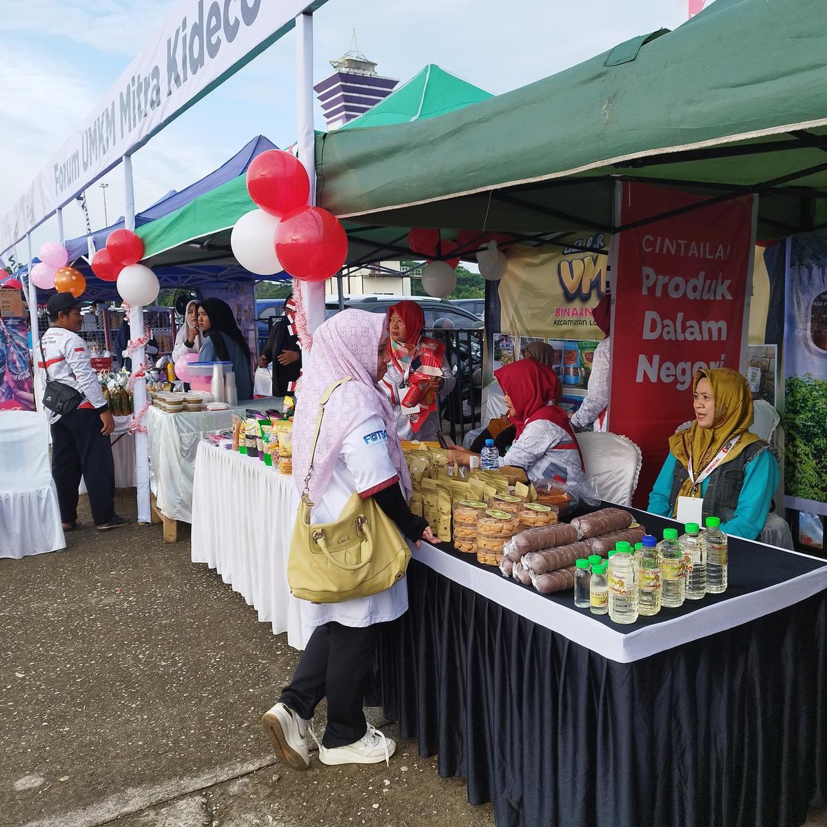 UMKM di Kideco Run Kabupaten Paser