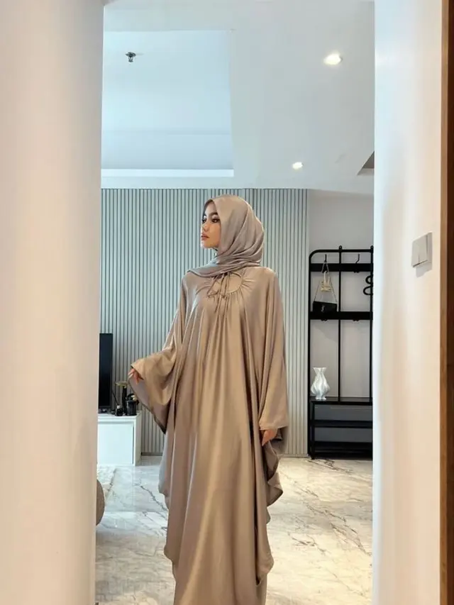 Gamis Kaftan Simpel