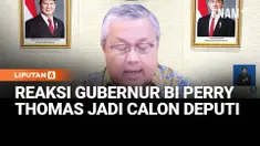 Gubernur Bank Indonesia, Perry Warjiyo mengungkap, masuknya Thomas Djiwandono menjadi kandidat Deputi Gubernur BI merupakan rekomendasi dirinya. Perry menyebut, selain Thomas, ada dua nama lain yang direkomendasikan kepada Presiden Prabowo.