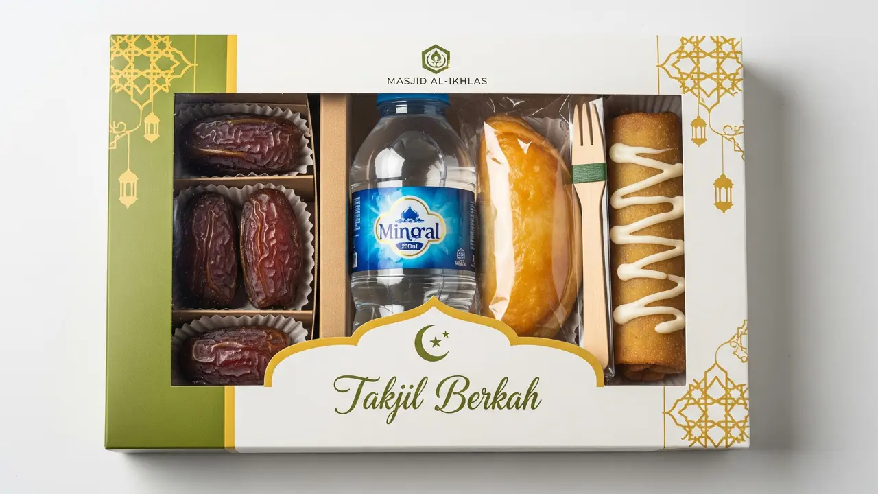 10 Ide Paket Takjil untuk Sedekah Masjid yang Menggugah Selera, Praktis dan Berkah