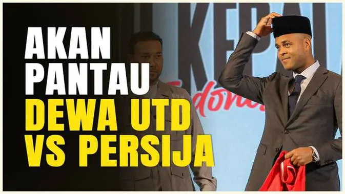 Kluivert Nonton Dewa United vs Persija: Intip Talenta Garuda Muda?