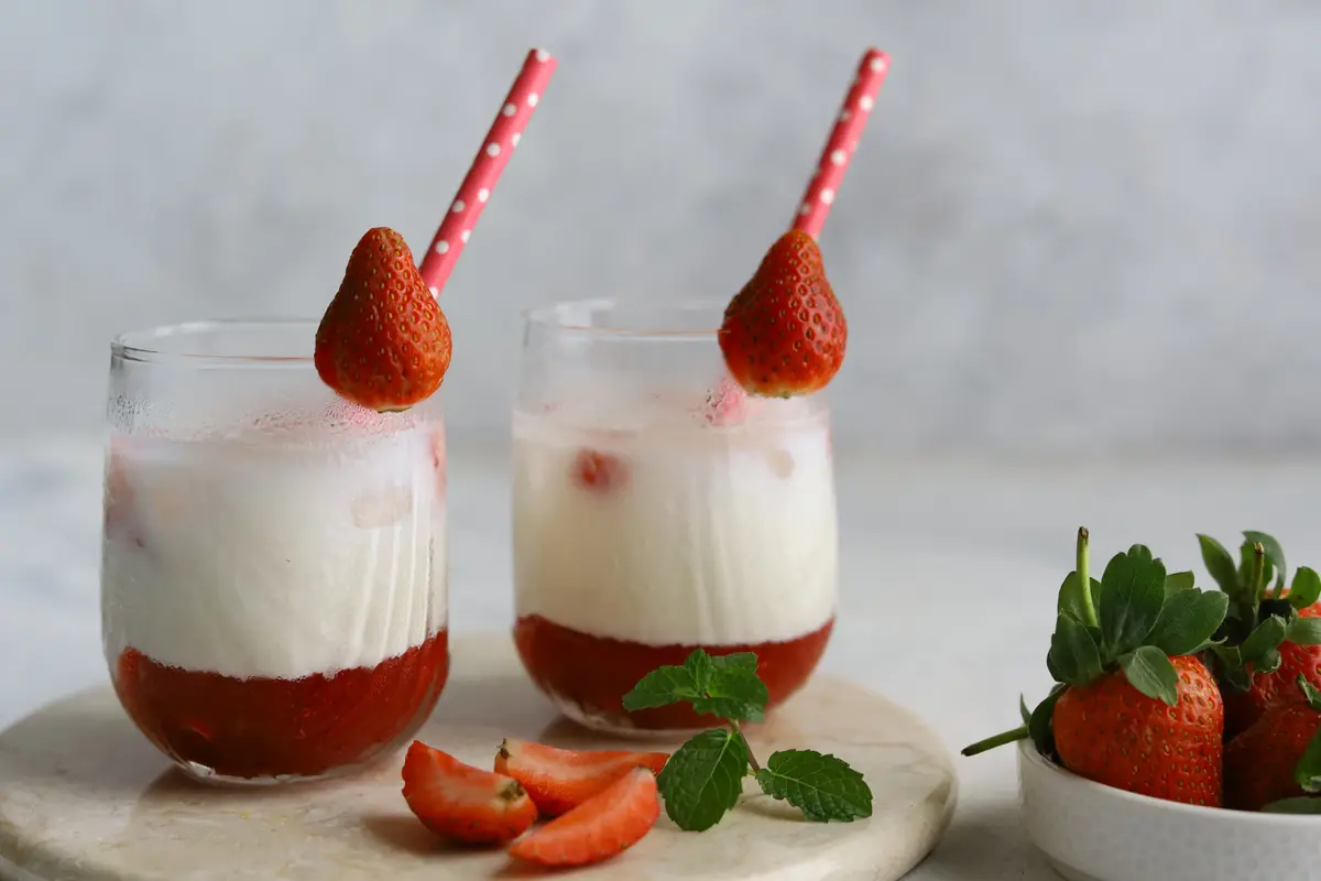susu strawberry