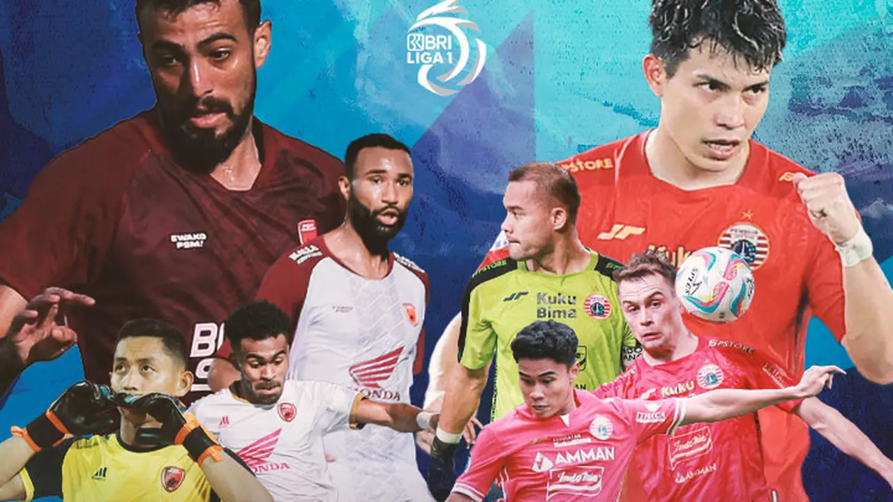 BRI Liga 1 - Duel Antarlini - PSM Makassar Vs Persija Jakarta