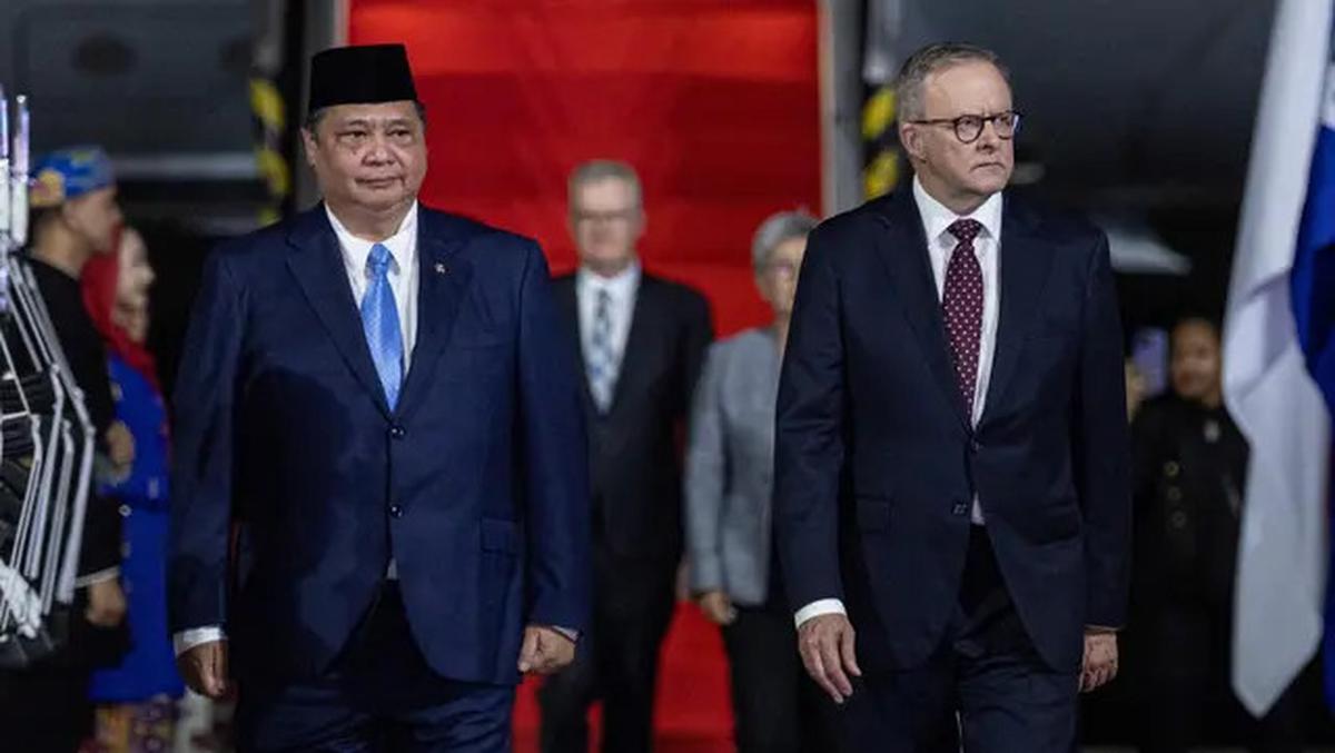 Tiba di Jakarta, PM Australia Anthony Albanese Disambut Dua Menteri Prabowo