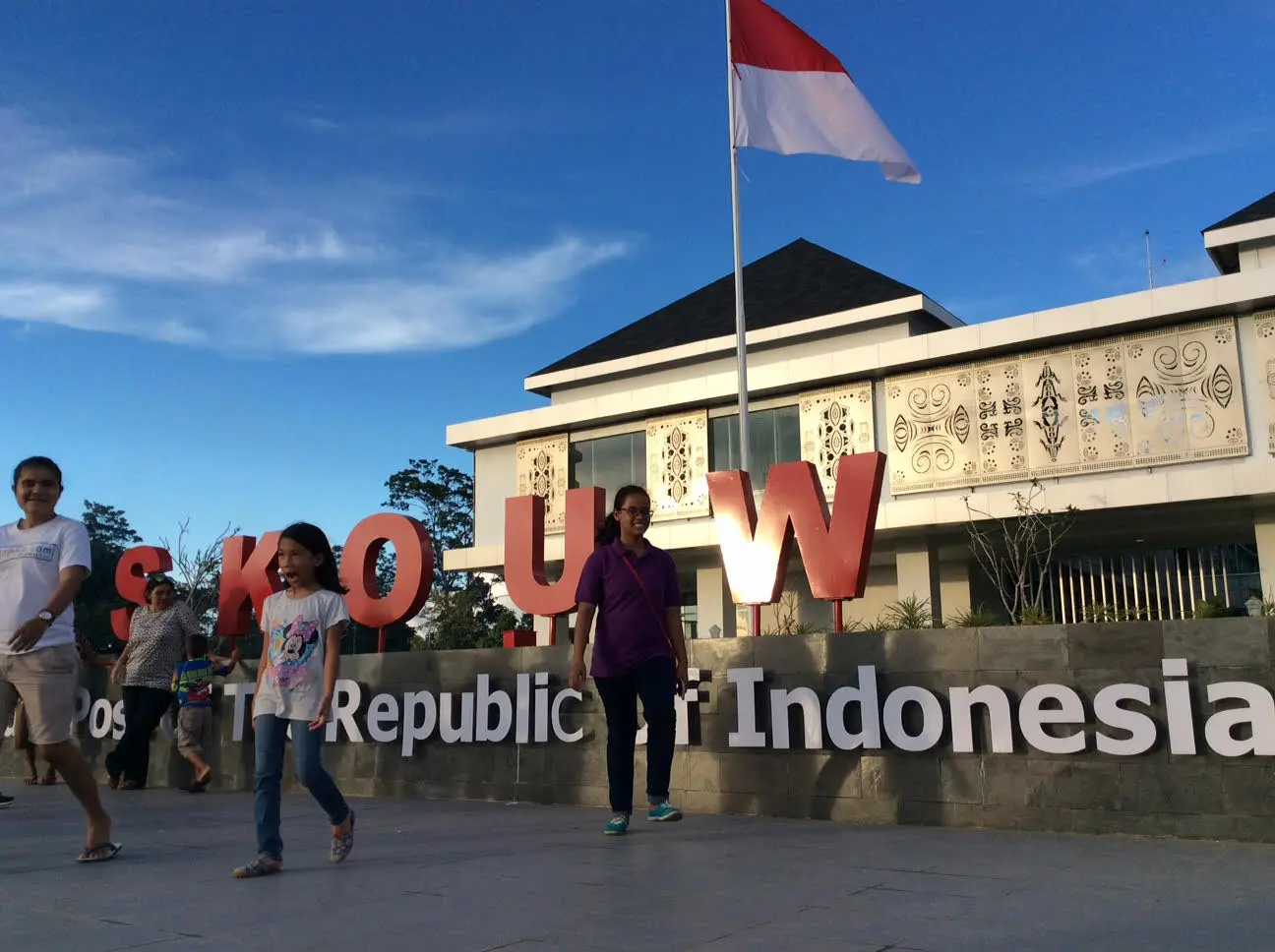 Perbatasan Papua Nugini kini jadi destinasi wisata (Liputan6.com / Katharina Janur)