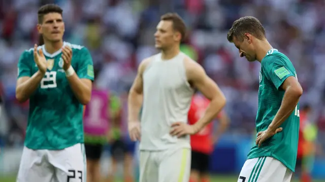 Jerman Dipulangkan Korsel dari Piala Dunia 2018