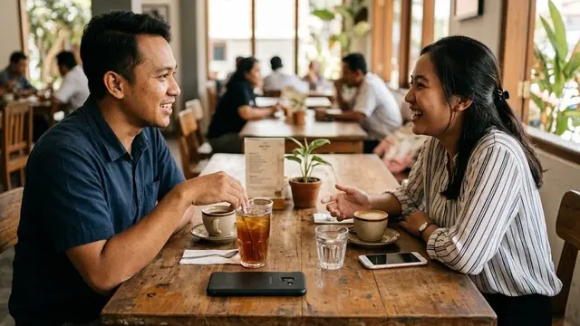 Ciri Orang yang Selalu Menaruh HP Tengkurap di Meja Menurut Psikologi (AI Generated)