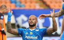 FOTO: Persib Bandung Tampil Perkasa di Hadapan Persija, David Da Silva Borong 2 Gol