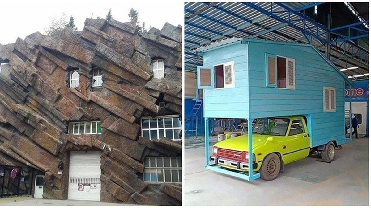 7 Desain Rumah Ini Nyeleneh Banget