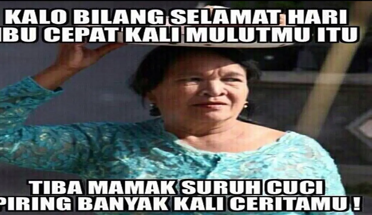 Pas disuruh nyuci piring (Instagram.com)