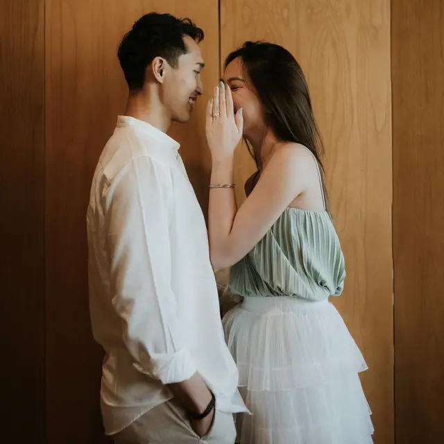 5 Tahun Pacaran, Ini 6 Momen Lamaran Jonatan Christie dan Shanju Eks JKT48