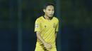 Evan Dimas - Pemain langganan Timnas Indonesia ini tak perlu lagi 
diragukan kemampuannya dalam mengolah si kulit bundar. Gelandang yang membawa Bhayangkara FC juara Liga 1 musim 2017 ini memiliki nilai pasar mencapai Rp5,65 miliar. (Foto: Bola.com/M Iqbal Ichsan)