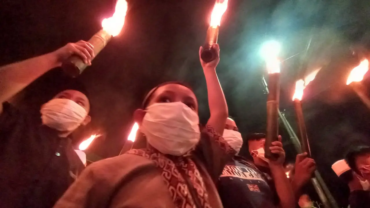 Pawai Obor Malam Takbiran