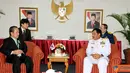 Citizen6, Jakarta: Panglima TNI Menerima Kunjungan mantan Menteri Pertahanan Republik Korea (Former Minister of National Defence Republic of Korea) Mr. Kim Tae-Yung, di Jakarta Convention Center, Rabu (23/3). (Pengirim: Badarudin Bakri Badar)
