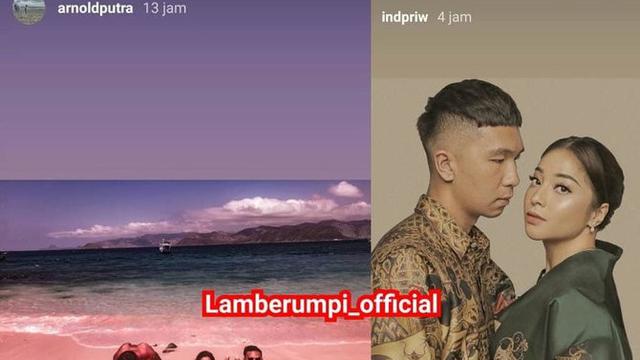 Ucapan selamat menempuh hidup baru bagi Nikita Willy dan Indra Priawan (Instagram/ Lamberumpi_official)