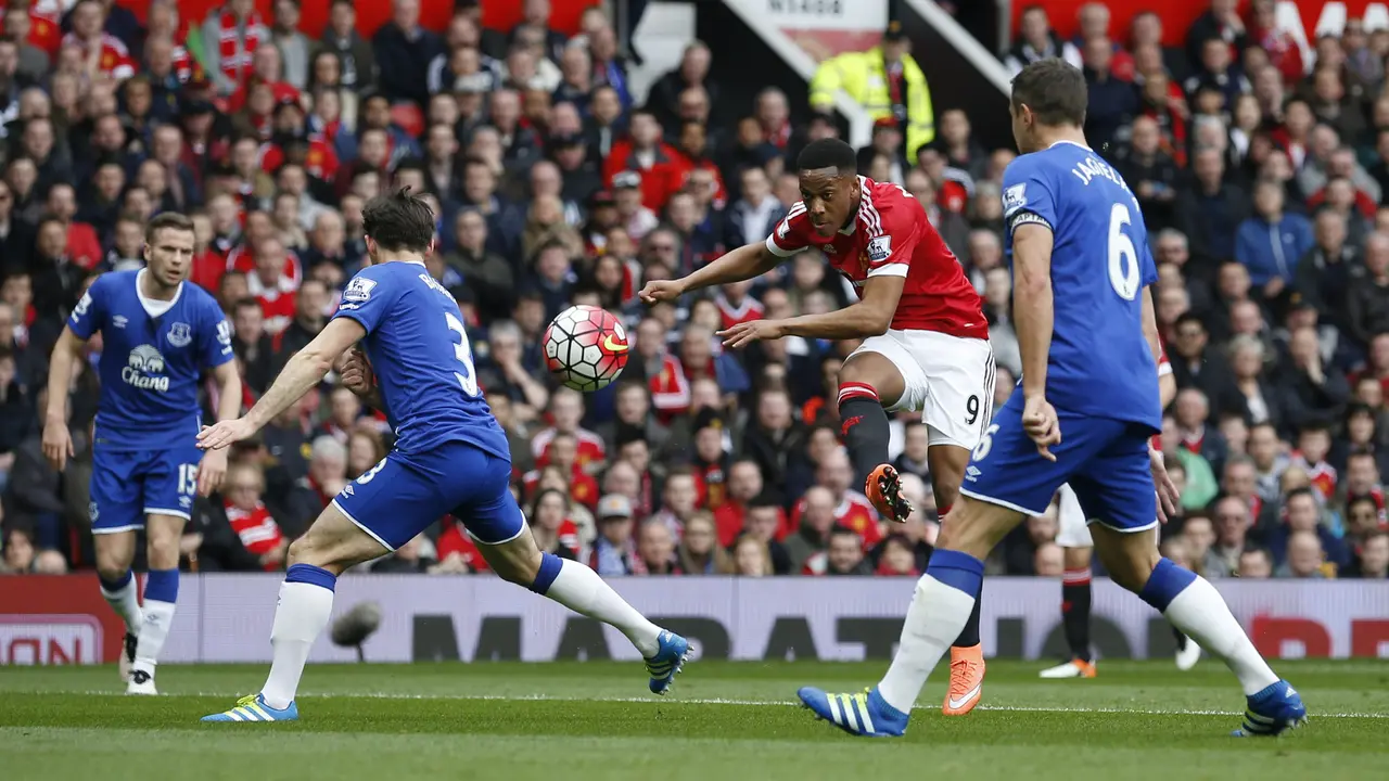 Manchester United vs Everton (Liputan6)