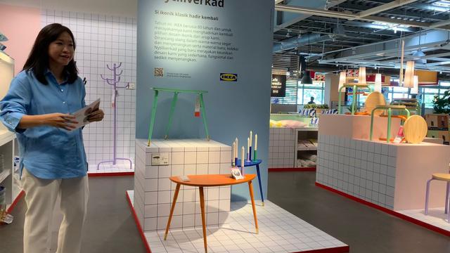 Koleksi furnitur terbaru Nytillverkad dari Ikea diluncurkan bertepatan dengan ulang tahun ke-80