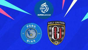 Ilustrasi PSBS Biak vs Bali United di BRI Super League. (Bola.com/Benediktus Gerendo Pradigdo)