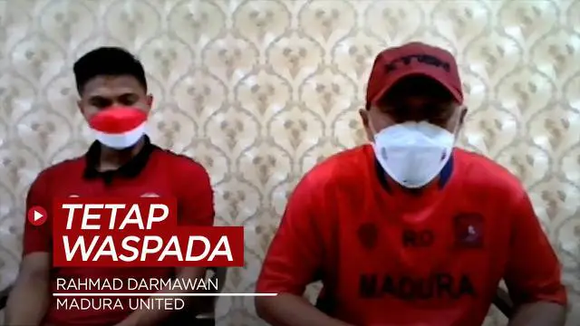 VIDEO: Performa Kian Membaik, Rahmad Darmawan Minta Madura United Tetap Waspada Melawan Persija Jakarta