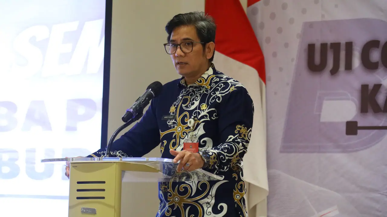 Kepala Pusat Strategi Kebijakan Pembangunan, Keuangan Daerah dan Desa Andi Muhammad Yusuf.