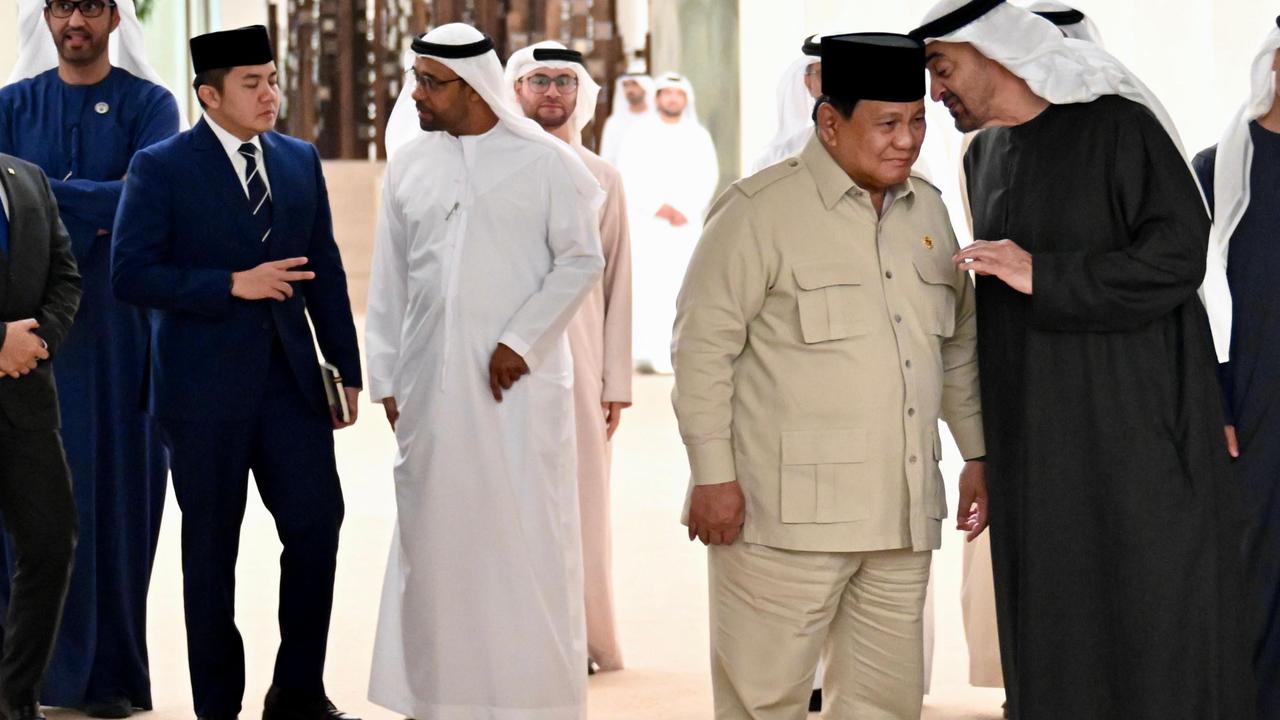 Prabowo dan Presiden MBZ Bertemu di Abu Dhabi, Bahas Ketegangan di Timur Tengah