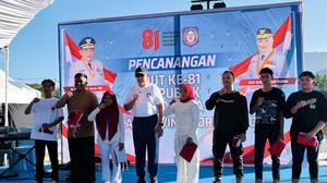 Gubernur Gorontalo Ajak ASN Pelopori Gerakan Pasang Merah Putih Sambut HUT Ke-81 RI