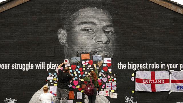 Pesan Dukungan untuk Striker Inggris Marcus Rashford