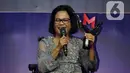 <p>Prapti Wahyuningsi menyampaikan sambutan saat menerima penghargaan sosok perempuan inspiratif pada acara Merdeka Awards 2023 di SCTV Tower, Jakarta, Rabu (30/8/2023). Apresiasi dan penghargaan ini diharapkan menjadi penyemangat bagi semua pihak agar terus berinovasi dan menginspirasi untuk Indonesia. (merdeka.com/Imam Buhori)</p>