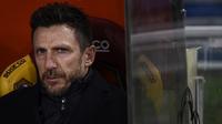 Pelatih AS Roma asal Italia, Eusebio Di Francesco. (AFP/Filippo Monteforte)