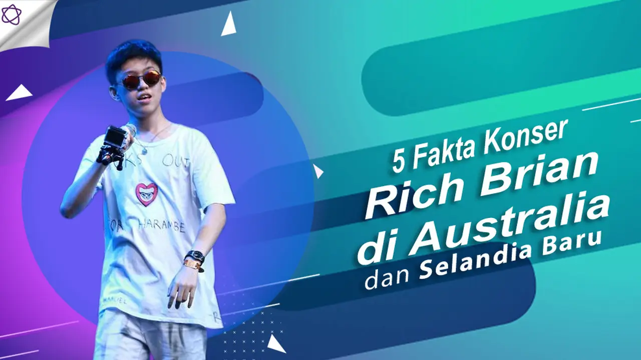 [Bintang] 5 Fakta Konser Rich Brian di Australia dan Selandia Baru