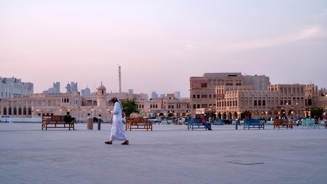 Ilustrasi Souq Waqif, Qatar