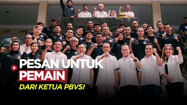 Berita Video, Imam Sudjarwo beri pesan kepada pemain Timnas Bola Voli Indonesia jelang Asian Games 2022