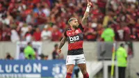 Penyerang Flamengo, Gabriel Barbosa. (AFP/CARL DE SOUZA)
