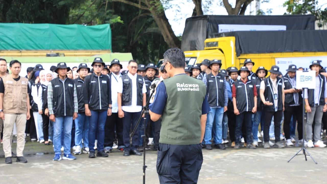 Danantara Indonesia dan BP BUMN Kerahkan Lebih dari 1.000 Relawan & 100 Truk Bantuan untuk Penanganan Bencana
