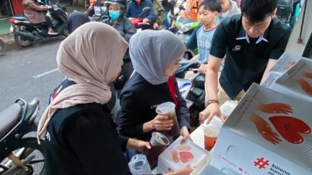 Kegiatan Sosial di Berbagai Daerah untuk Berbagi di Bulan Suci.  foto: istimewa