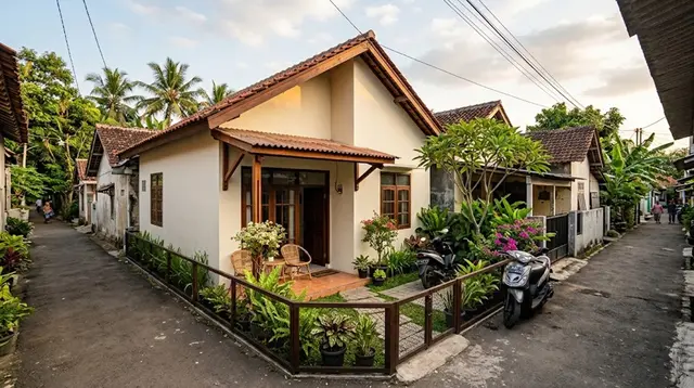 8 Desain Rumah Sederhana 6x10 Meter di Kampung, Bikin Lahan Kecil tetap Nyaman