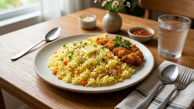 Resep Butter Rice ala Restoran, Nasi Gurih yang Mudah Dibuat di Rumah