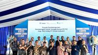 Peresmian Pembangkit Listrik Tenaga Surya (PLTS) Timah Industri berkapasitas 303,1 kWp. (Foto: Istimewa)