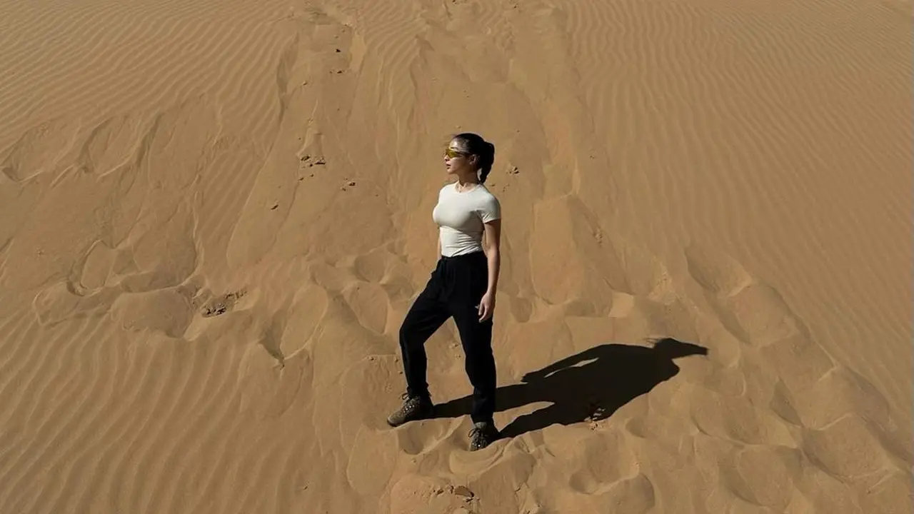 Potret liburan Nikita Willy dan Indra Priawan di Mongolia. (Foto: Instagram/nikitawillyofficial94)