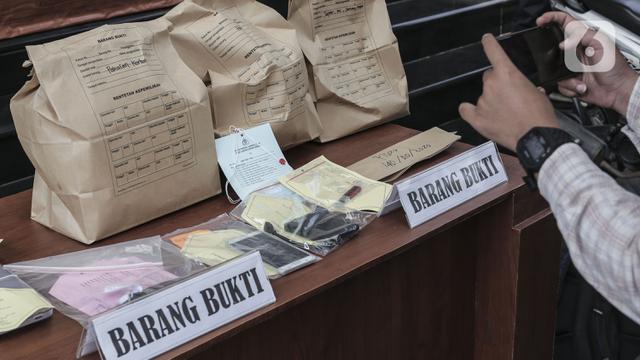 FOTO: Polda Metro Jaya Sampaikan Rilis Kasus Editor Metro TV