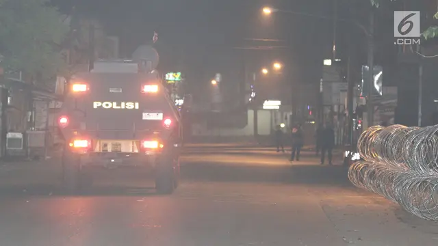 Suasana Malam Hari Mako Brimob
