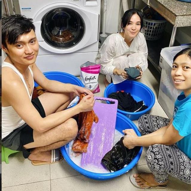 Dampak Lockdown, Sosialita Filipina Belajar Cuci Baju