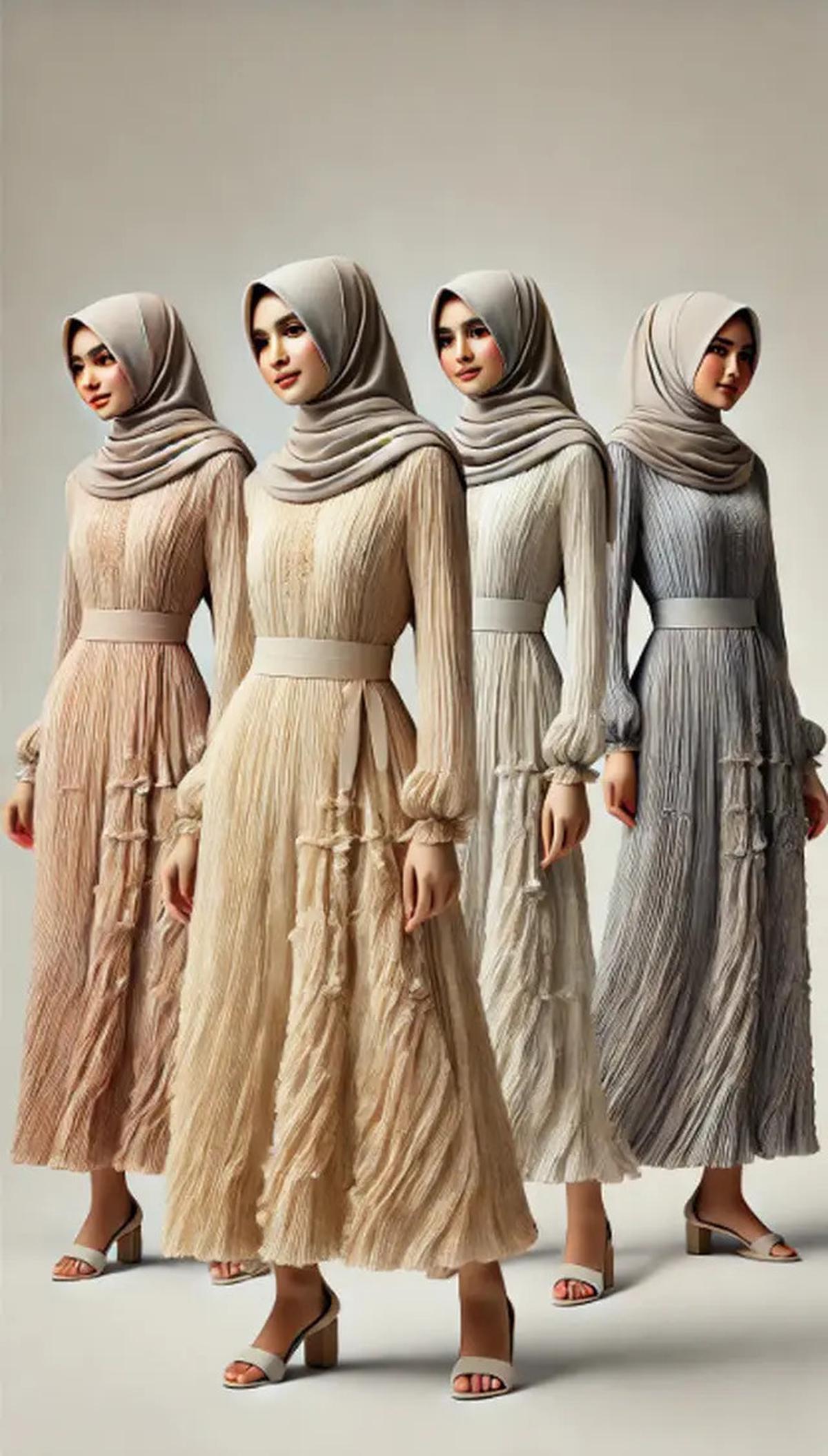 5 Model Gamis Terbaru Kombinasi, Elegan dan Nyaman untuk Berbagai Acara