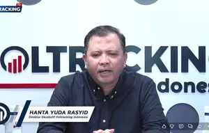 Survei Terbaru Poltracking: 55,3% Responden Puas Kinerja Pemerintahan Prabowo-Gibran